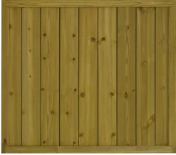 Aitaelementti Harju A03 900x800 mm pystylauta vihreä