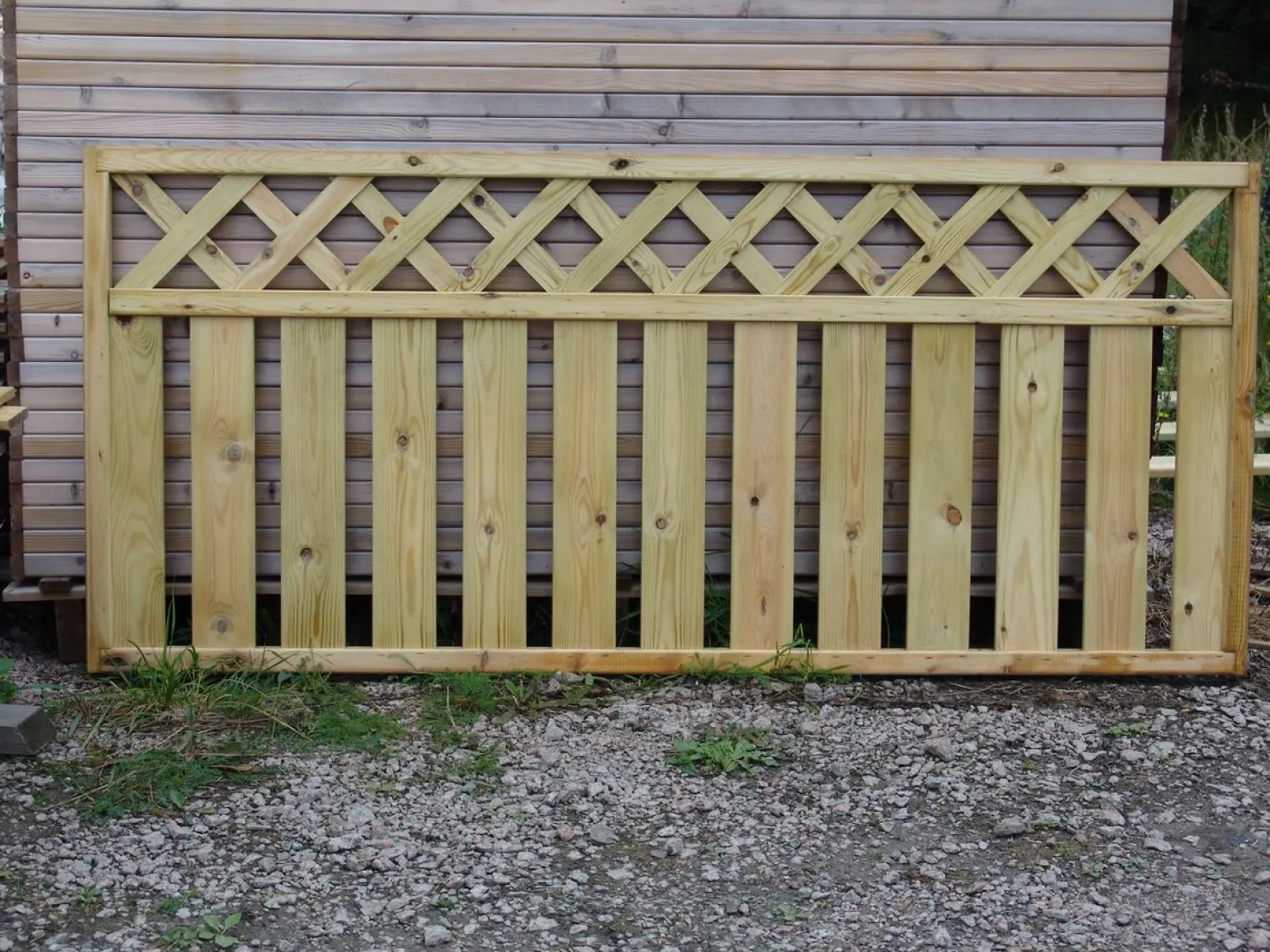 Aitaelementti Lehtoharju 1800x800mm painekyllästetty vihreä, 2-laatu