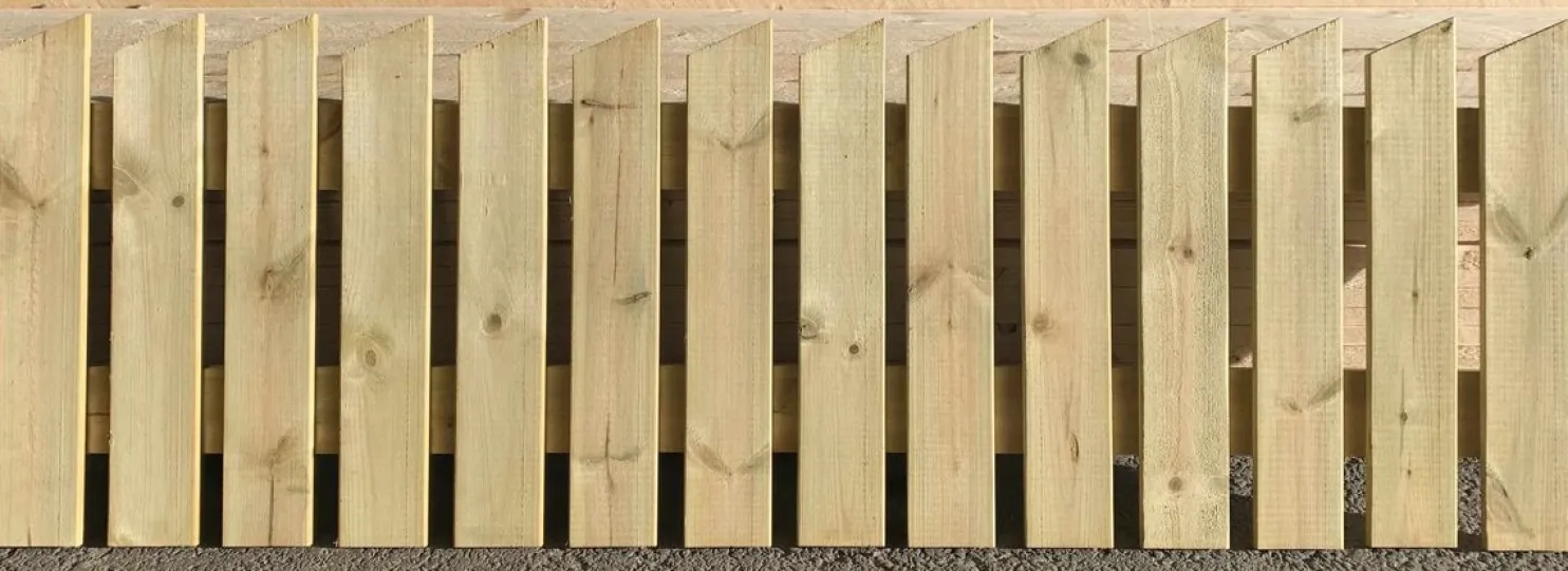 Aitaelementti Mainio 180x60cm painekyllästetty vihreä, 2-laatu