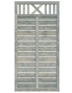 Aitaelementti Palmako Helis 2/Marit 2 180x90 cm painekyllästetty harmaa 5 kpl/pkt