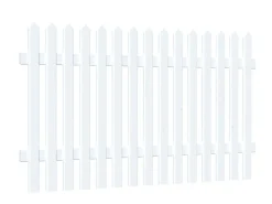 Aitaelementti Palmako Lovisa 10 100x180 cm valkoinen 5 kpl/pkt