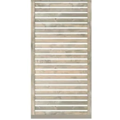 Aitaelementti Palmako Nina2 GYVPI 900x1800mm painekyllästetty harmaa, 5kpl/pkt