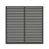 Aitaelementti Palmako Nina1 GYPNT 1800x1800mm harmaa, 5kpl/pkt