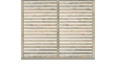 Aitaelementti Palmako Nina6 GYVPI 1800x1500mm painekyllästetty harmaa, 5kpl/pkt