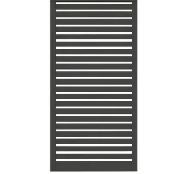 Aitaelementti Palmako Nina2 GYPNT 900x1800mm harmaa, 5kpl/pkt