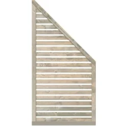 Aitaelementti Palmako Nina3 GYVPI 900x1800mm painekyllästetty harmaa, 5kpl/pkt