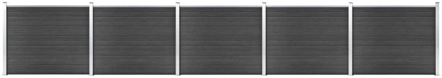 Aitapaneelisarja WPC 872x146 cm harmaa