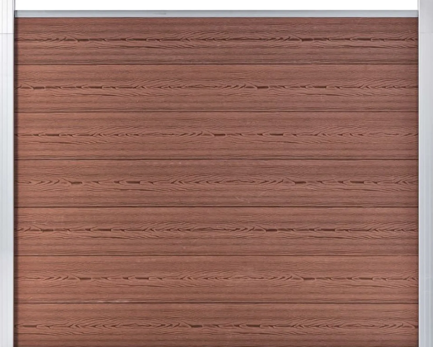 Aitapaneeli WPC 180x146 cm ruskea