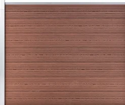Aitapaneeli WPC 175x146 cm ruskea