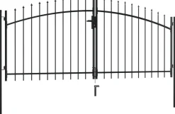 Aitaportti keihäskärjillä 300x150cm