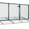 Aitaportti teräs 306x150cm vihreä