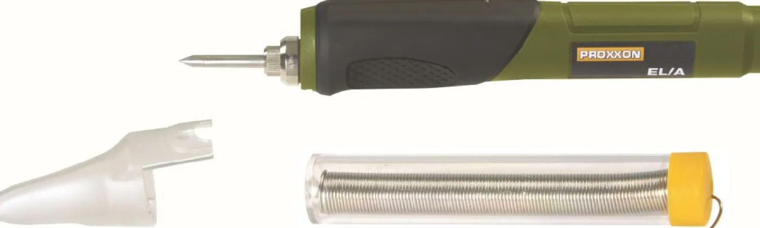 Akkukäyttöinen juotoskolvi Proxxon EL/A 3,6V