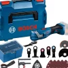 Akkumonitoimityökalu Bosch Professional GOP 18V-34 Starlock Solo 18V ilman akkua + L-Boxx KIT
