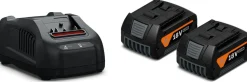 Akkupaketti Fein GBA AmpShare 18V 2x5,0 Ah + GAL 1880 CV