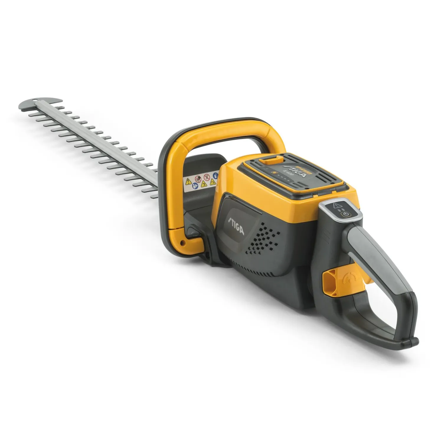Akkupensasleikkuri Stiga HT 500E Kit 48V 2,0 Ah akulla