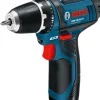 Akkuporakone Bosch Professional GSR 12V-15 12V 2x2,0 Ah akuilla + L-Boxx