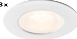 Alasvalo Airam Fio fix, IP44, 6W/930 540lm,himmennettävä, 3kpl, eri vaihtoehtoja