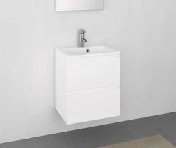 Allaskaappi altaalla Otsoson Minimeri, ei vedintä, valkoinen, eri kokoja