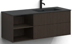 Allaskaappi altaalla Svedbergs Epos, 120x45cm, oikea, 2+0 ltk, push-open, eri vaihtoehtoja