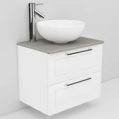 Allaskaappi ja Coast-allas Noro Flexline 13 600 mm marmoritaso eri värejä