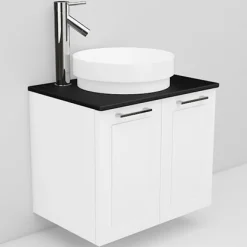Allaskaappi ja Peak-allas Noro Flexline 7 600 mm musta taso eri värejä