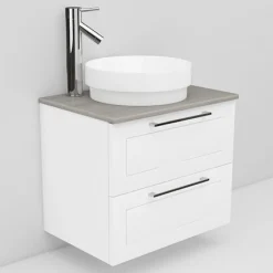 Allaskaappi ja Peak-allas Noro Flexline 12 600 mm marmoritaso eri värejä
