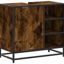 Allaskaappi, 65x33x60 cm, tekninen puu, eri värejä (42174)