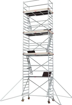 Alumiiniteline Tikli Jumbo 9900-8P, tasokorkeus 8.5m, 250x135cm