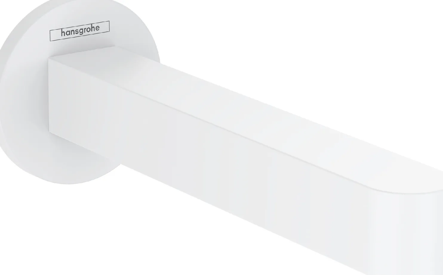 Ammeputki Hansgrohe Finoris G 1/2 piiloasennus, mattavalkoinen