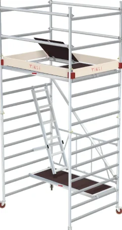 Asennusteline Tikli Jumbo 178BK+1+1, 185x135cm, 2.8m tasokorkeus