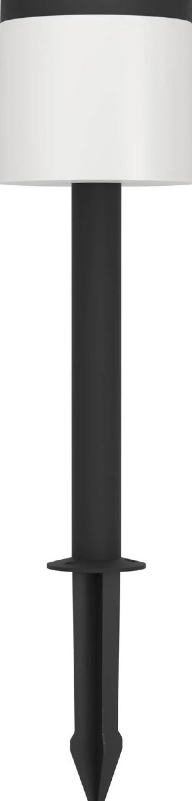 Aurinkokennopylväsvalaisin Eglo Pantete, musta/valkoinen