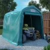 Autotalliteltta pvc 2,4x2,4 m vihreä