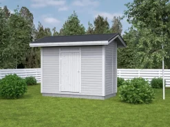 Elementtivarasto Timburg E2d 3040x1640 mm 4.99 m² puuvalmis