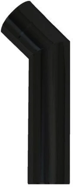 Hormin kulmaputki Harvia 45 astetta, Musta 115 mm