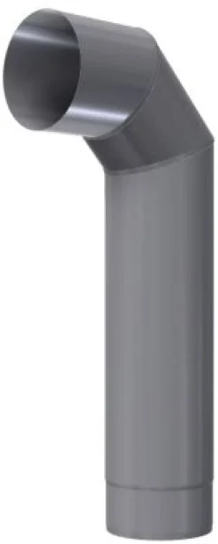 Hormin 90° kulma Schiedel Prima Smooth, pitkä, 115mm, rst