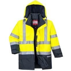 Huomioparkatakki Portwest S779 Bizflame Multinorm keltainen/sininen