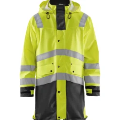 Huomiosadetakki Blåkläder 4326 Highvis huomiokeltainen/musta