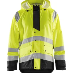 Huomiosadetakki Blåkläder 4327 Highvis huomiokeltainen/musta
