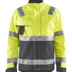Huomiotakki Blåkläder 4064 Highvis huomiokeltainen/harmaa