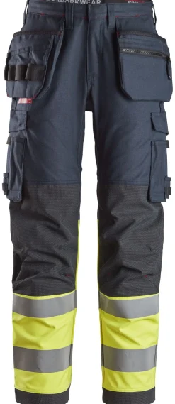 Huomiotyöhousut Snickers Workwear 6263 ProtecWork lk 1