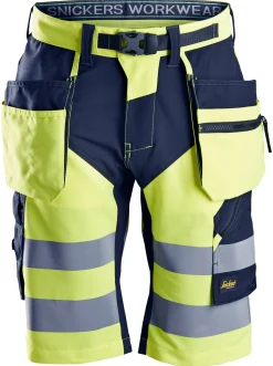 Huomiotyöshortsit Snickers Workwear FlexiWork 6933 lk 1