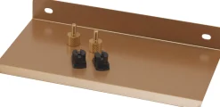 Hylly Fibrotech akustiikkalevyyn, 194x110x24mm, teräs