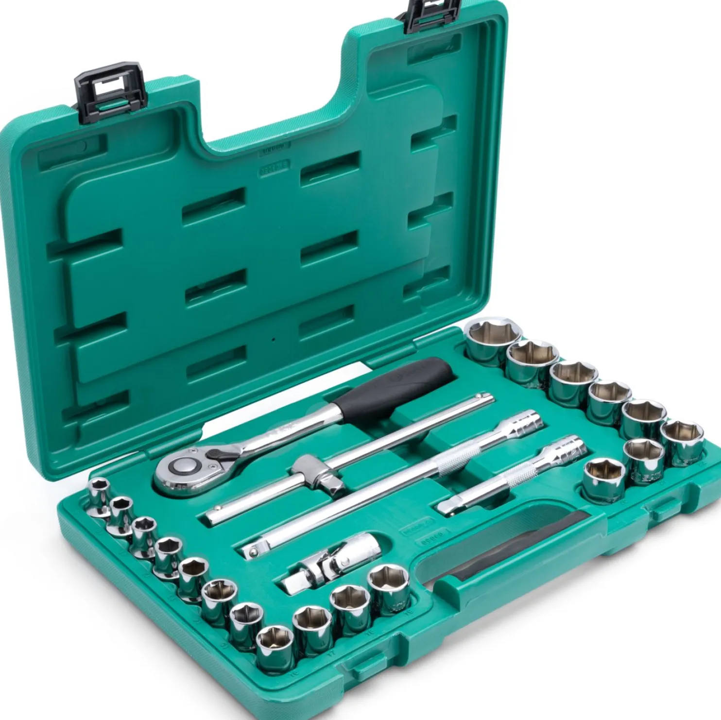 Hylsysarja Sata 1/2" 6-K 24 osaa rasiassa