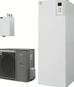 Ilma-vesilämpöpumppu Jäspi Tehowatti Air Split 8 kW