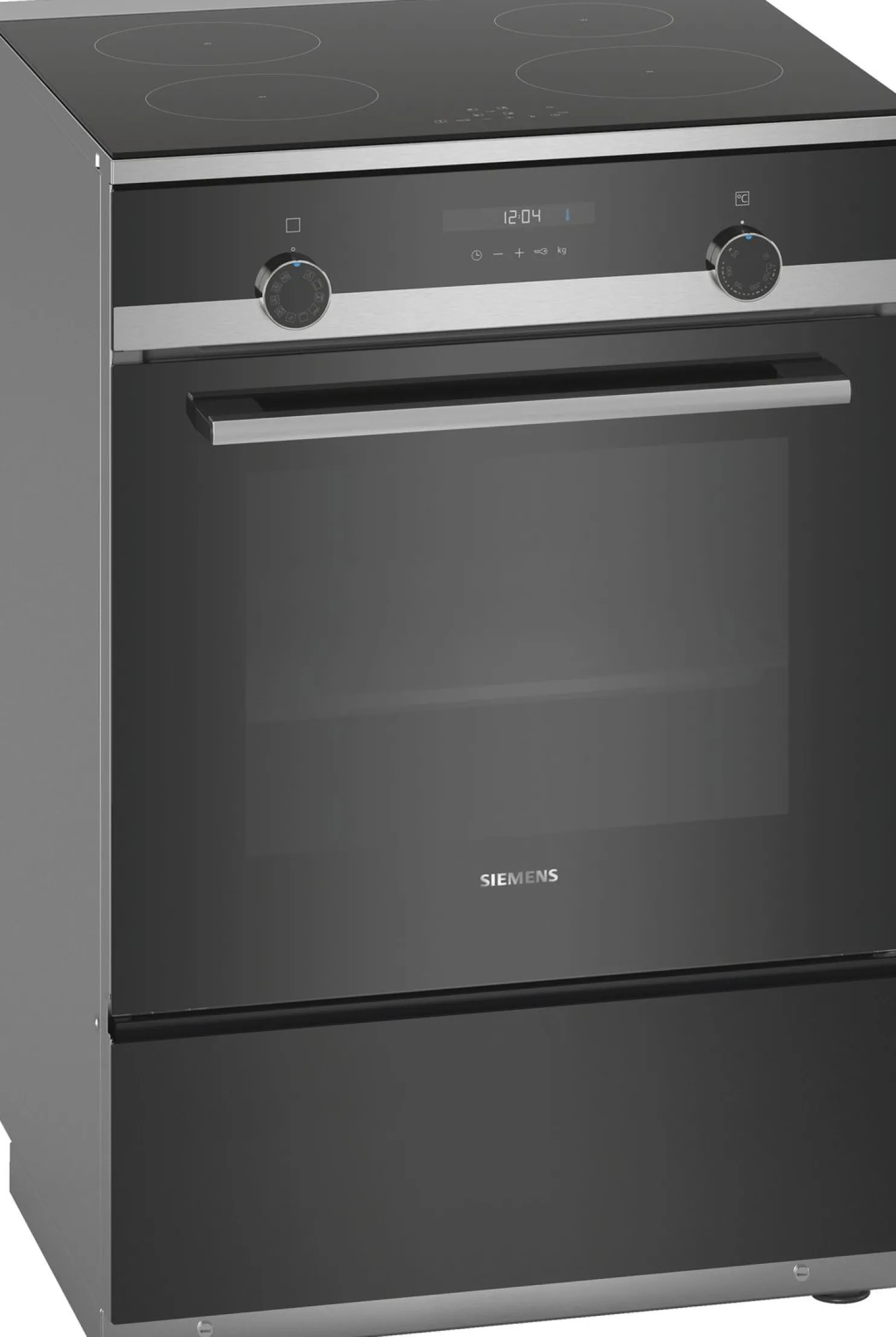 Induktioliesi Siemens iQ500 HL9S5E040U, vapaasti sijoitettava, 60cm, musta/teräs