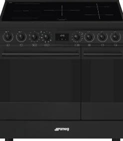 Induktioliesi Smeg C92IPN2, matta musta