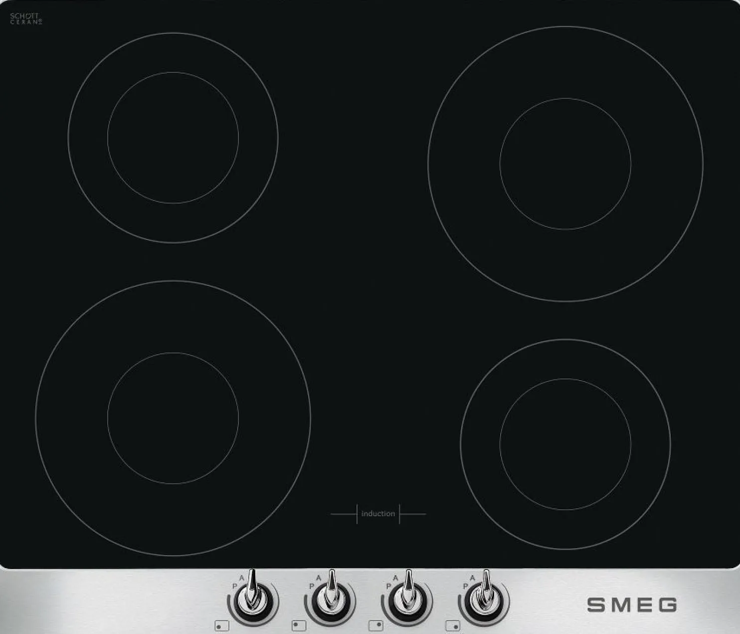 Induktiotaso Smeg SI964XM 60cm