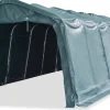 Irrotettava karjateltta PVC 550 g/m² 3,3x16 m tummanvihreä