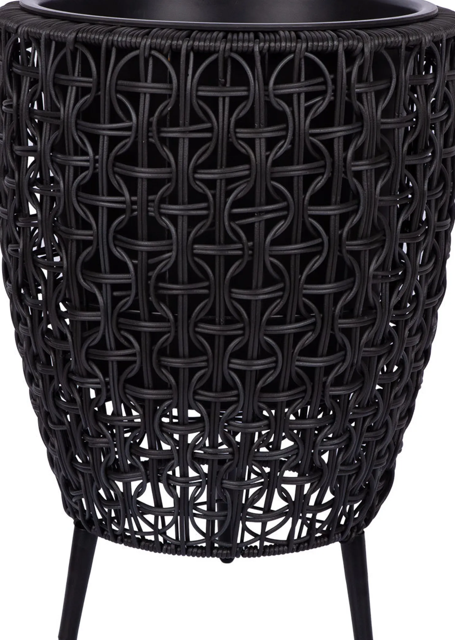Istutuslaatikko Home4You WICKER 38x38xK54 cm, eri värejä
