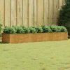 Istutuslaatikko 280x80x40 cm corten-teräs